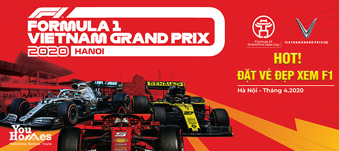Hướng dẫn mua vé xem đua xe F1 Hà Nội