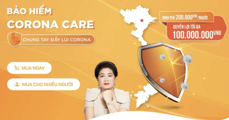 Mua ngay bảo hiểm Corona Care phòng chống rủi ro cho bản thân bạn