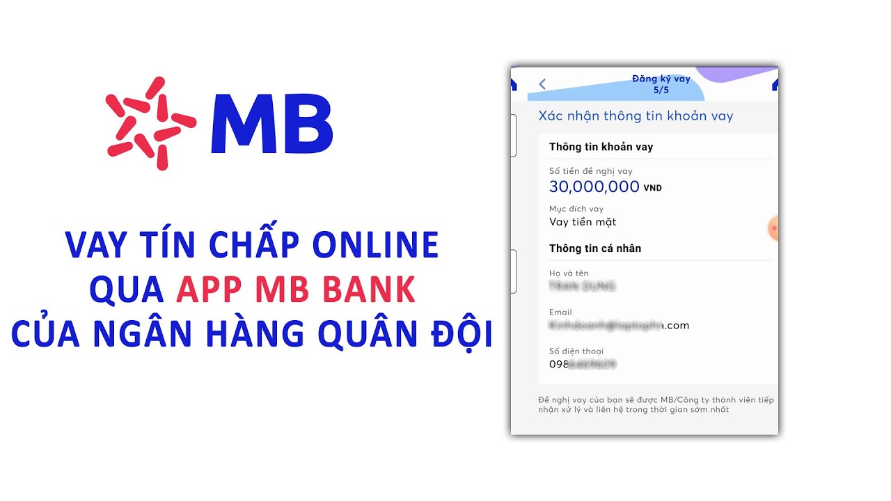 Điều kiện App vay tiền ngân hàng quân đội và cách vay online trên App MB Bank